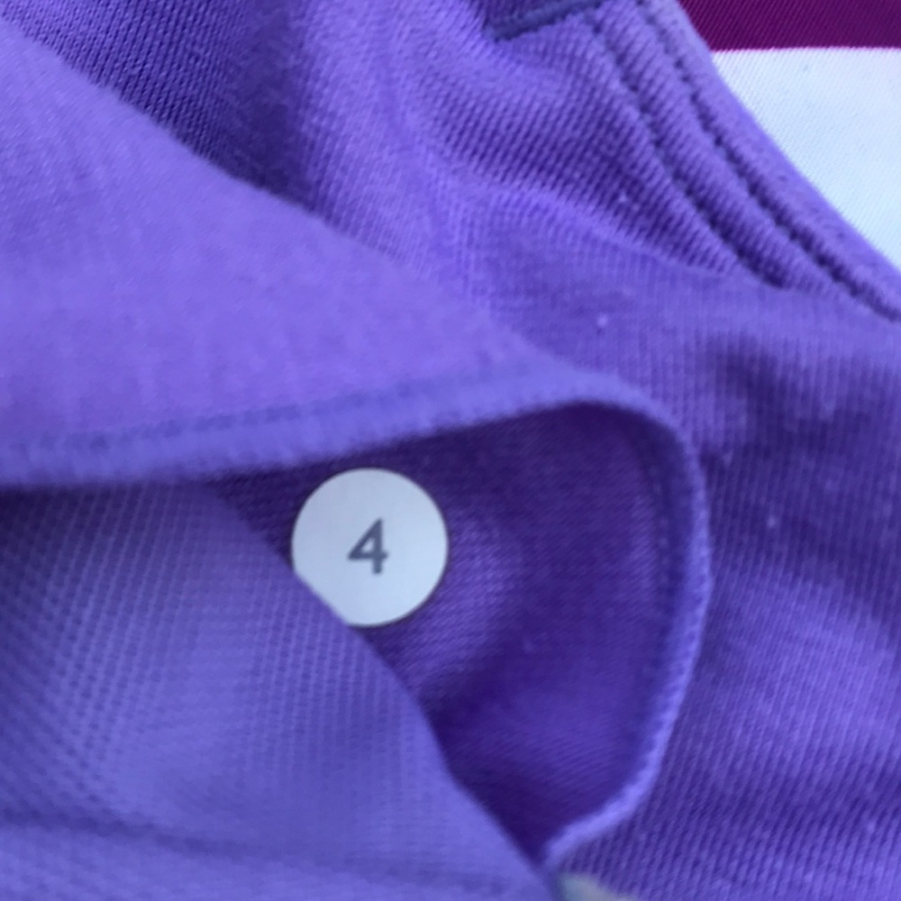 Purple Lululemon Workout Tank - Picture 6 of 6